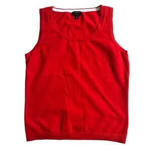 Talbots Red  Sweater Vest size M